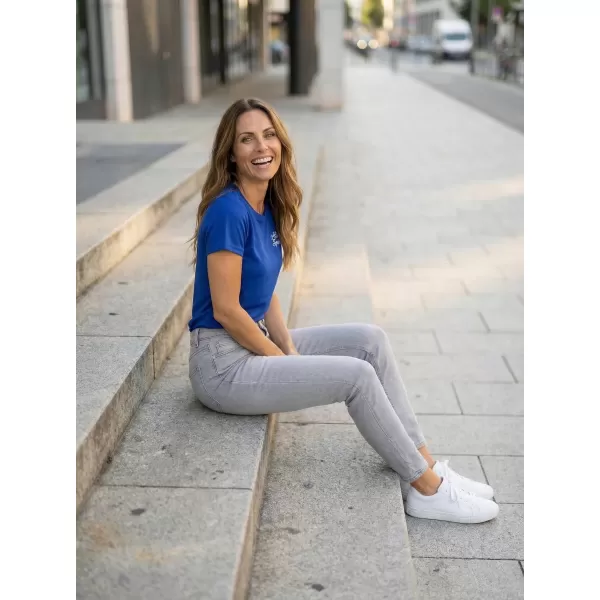  Dámske funkčné tričko ALTISPORT ALW056140 KRÁĽOVSKÁ MODRÁ 