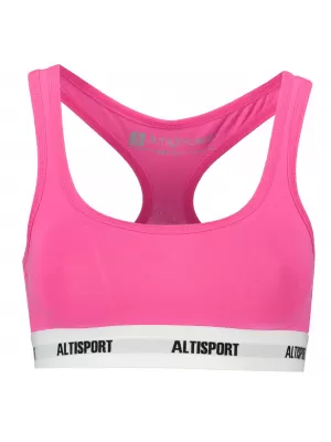 Dámska podprsenka ALTISPORT DAKA LUNX085 RUŽOVÁ