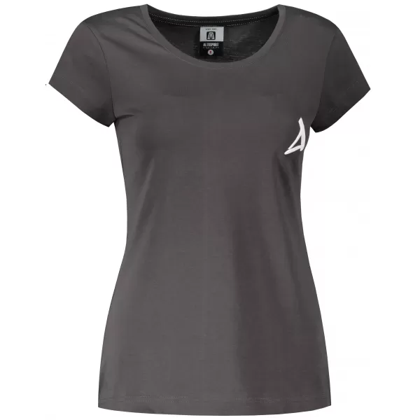  Dámske premium tričko ALTISPORT ALW145154 LIGHT ANTHRACITE 