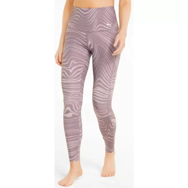  Dámske legíny PUMA STUDIO AOP HW TIGHT 521562-18 QUAIL 