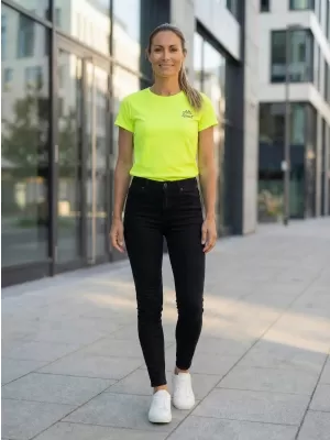 Dámske funkčné tričko ALTISPORT ALW056140 NEON YELLOW