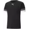 Pánske funkčné tričko PUMA TEAMRISE JERSEY 704932-03 PUMA BLACK/SMOKED PEARL/PUMA WHITE