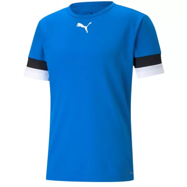  Pánske funkčné tričko PUMA TEAMRISE JERSEY 704932-02 ELECTRIC BLUE LEMONADE/PUMA BLACK/PUMA WHITE 