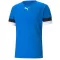 Pánske funkčné tričko PUMA TEAMRISE JERSEY 704932-02 ELECTRIC BLUE LEMONADE/PUMA BLACK/PUMA WHITE