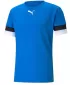 Pánske funkčné tričko PUMA TEAMRISE JERSEY 704932-02 ELECTRIC BLUE LEMONADE/PUMA BLACK/PUMA WHITE
