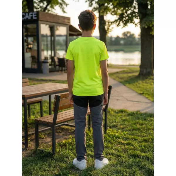  Detské funkčné tričko ALTISPORT ALK148147 LIMETKOVÁ 