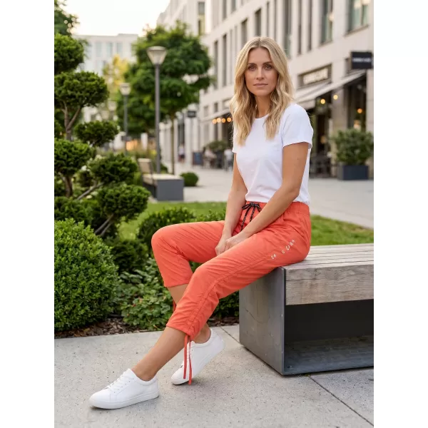  Dámske 3/4 nohavice SAM 73 CHERYL WS 772 SVETLO ORANŽOVÁ 