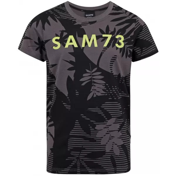  Chlapčenské tričko s krátkym rukávom SAM 73 THEODORE BT 563 čierna 