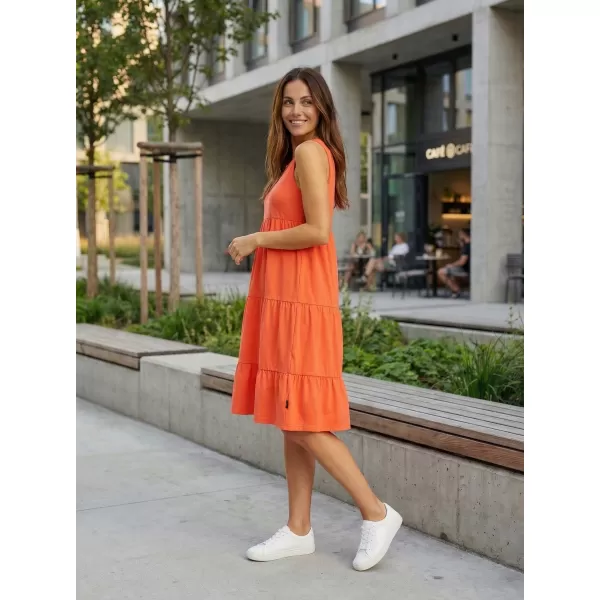  Dámske šaty SAM 73 CHANTAL WZ 810 SVETLO oranžová 