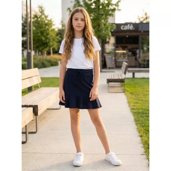  Dievčenské sukne SAM 73 ARIELLE GZ 534 TMAVO modrá 