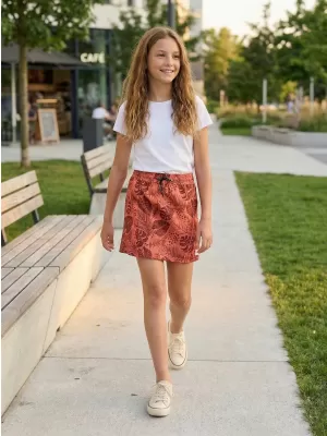 Dievčenské sukne SAM 73 KORA GZ 531 SVETLO oranžová