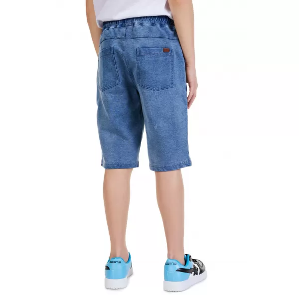  Chlapčenské šortky SAM 73 VICTOR BS 536 SVETLÁ DENIM 