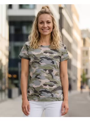 Dámske tričko s krátkym rukávom SAM 73 NORA WT 849 SVETLO šedá