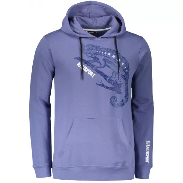  Pánska mikina ALTISPORT ALM017AL304 DENIM 