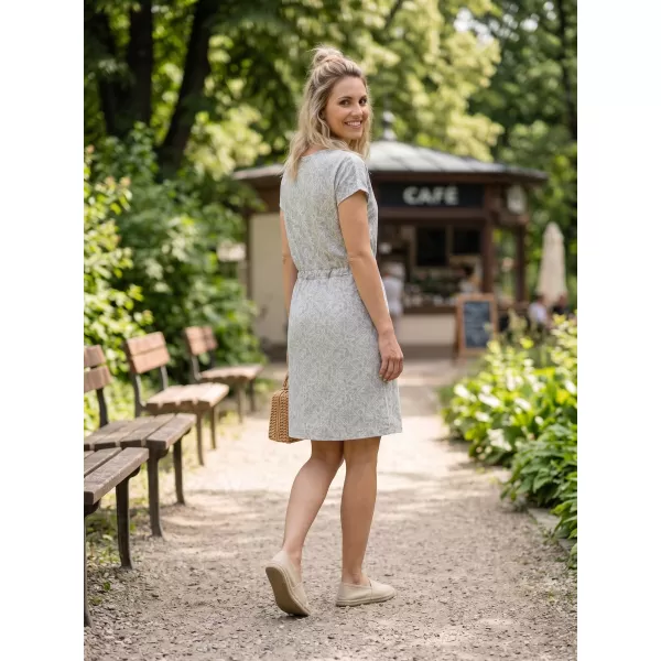  Dámske šaty SAM 73 ODETTE WZ 812 SVETLO šedá 