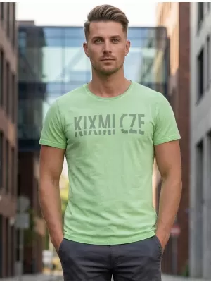 Pánske tričko KIXMI NARSEY ZELENÁ