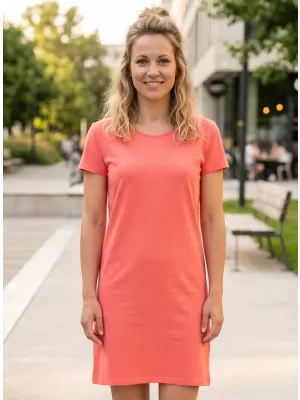 Dámske šaty SAM 73 KIRSTEN WZ 801 SVETLO oranžová