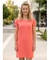 Dámske šaty SAM 73 KIRSTEN WZ 801 SVETLO oranžová
