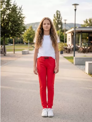 Dievčenské 3/4 nohavice SAM 73 SANIYAH GK 536 JASNE ružová