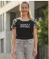 Dámske tričko s krátkym rukávom SAM 73 ROSE WT 850 čierna