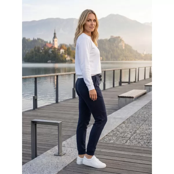  Dámske tepláky SAM 73 ANGELICA WK 777 TMAVO modrá 