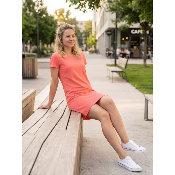  Dámske šaty SAM 73 KIRSTEN WZ 801 SVETLO oranžová 