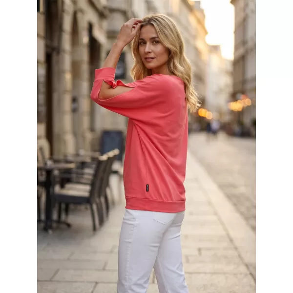  Dámske tričko s 3/4 rukávom SAM 73 VIVIAN WT 863 SVETLORUŽOVÁ 