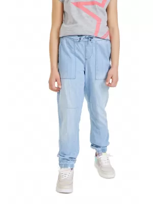 Dievčenské nohavice SAM 73 MYAH GK 533 SVETLÁ DENIM