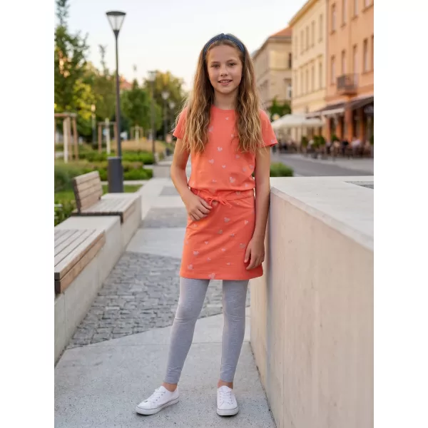  Dievčenské šaty SAM 73 WELO GZ 538 SVETLO oranžová 