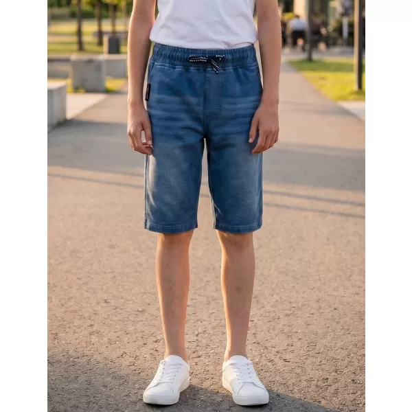  Chlapčenské šortky SAM 73 VICTOR BS 536 SVETLÁ DENIM 
