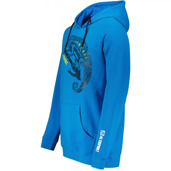  Pánska mikina ALTISPORT ALM017AL304 MODRÁ 