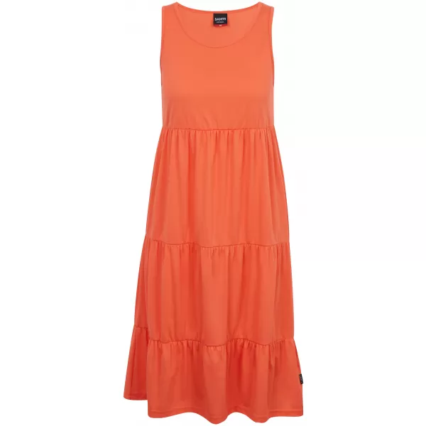  Dámske šaty SAM 73 CHANTAL WZ 810 SVETLO oranžová 
