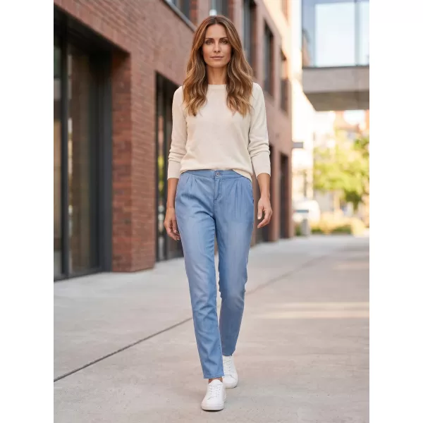  Dámske nohavice SAM 73 MELINDA WK 776 SVETLÁ DENIM 