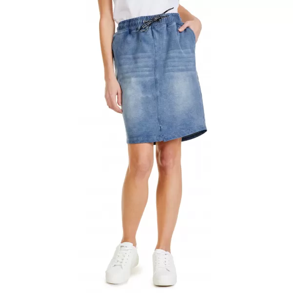  Dámska sukňa SAM 73 SIERRA WZ 790 SVETLÁ DENIM 