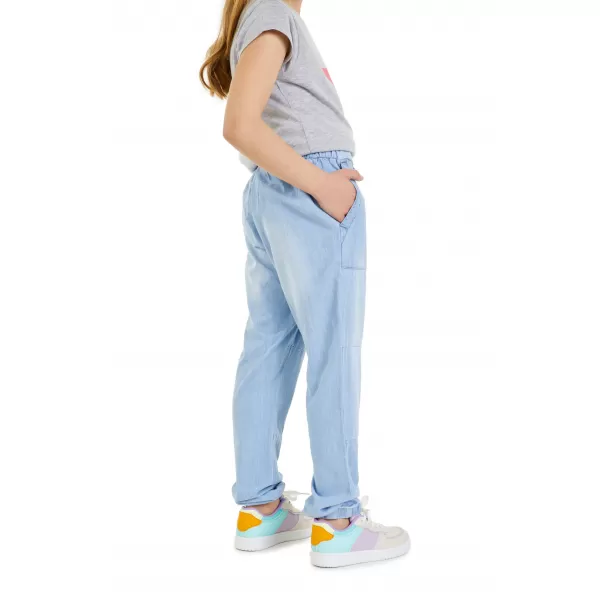  Dievčenské nohavice SAM 73 MYAH GK 533 SVETLÁ DENIM 