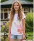 Dievčenské tričko s krátkym rukávom SAM 73 STEPHANIE GT 562 biela