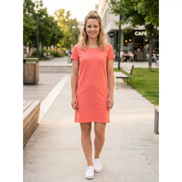  Dámske šaty SAM 73 KIRSTEN WZ 801 SVETLO oranžová 