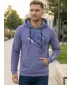 Pánska mikina ALTISPORT ALM017AL304 DENIM