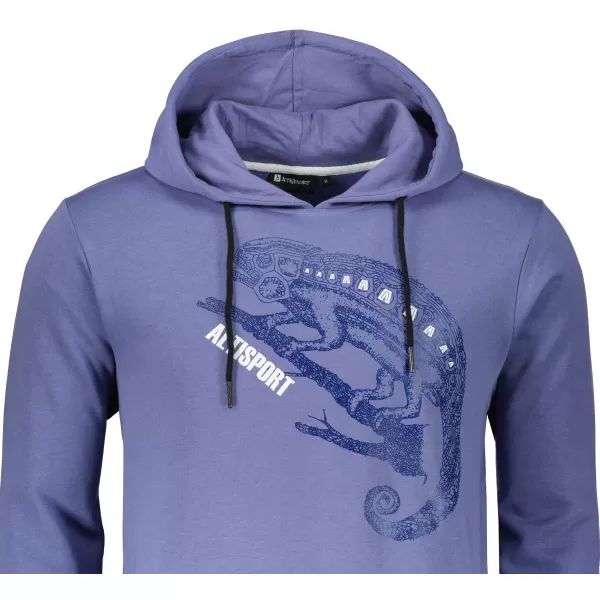 Pánska mikina ALTISPORT ALM017AL304 DENIM 