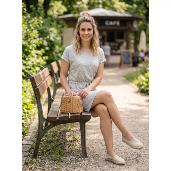  Dámske šaty SAM 73 ODETTE WZ 812 SVETLO šedá 