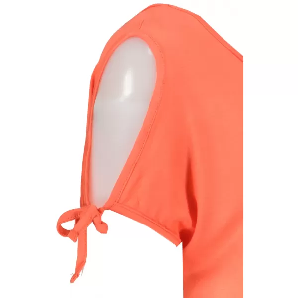 Dámske tričko s krátkym rukávom SAM 73 FELICIA WT 854 SVETLO oranžová 