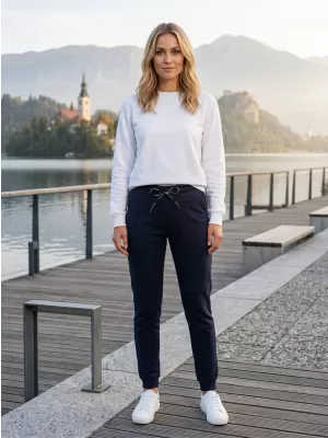 Dámske tepláky SAM 73 ANGELICA WK 777 TMAVO modrá