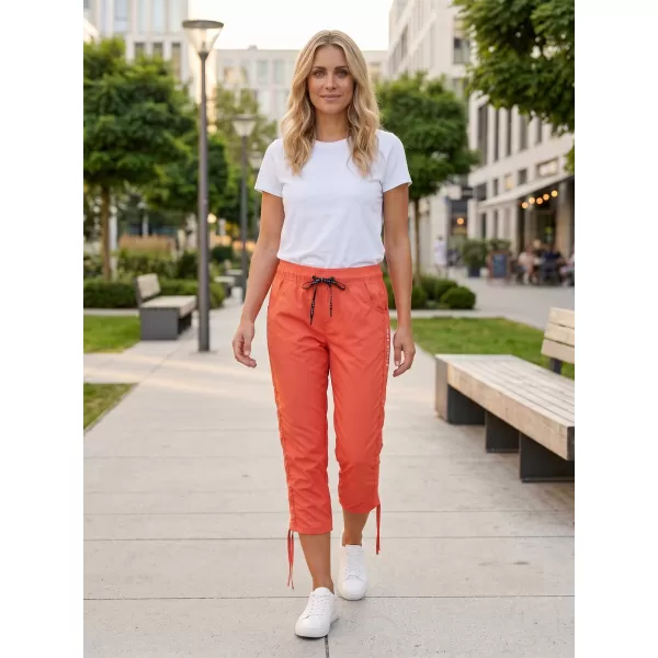  Dámske 3/4 nohavice SAM 73 CHERYL WS 772 SVETLO ORANŽOVÁ 