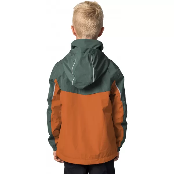  Detská bunda HANNAH BRONS JR II BALSAM GREEN/BURNT ORANGE 