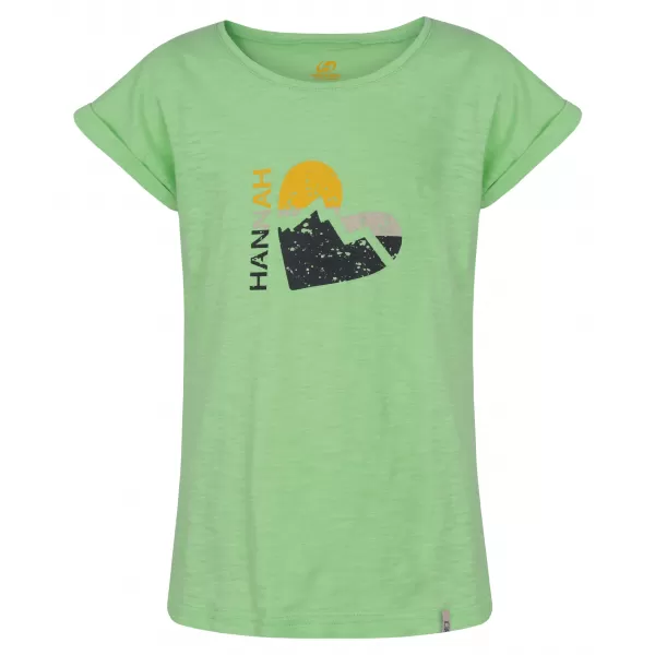  Detské tričko HANNAH KAIA JR PARADISE GREEN 