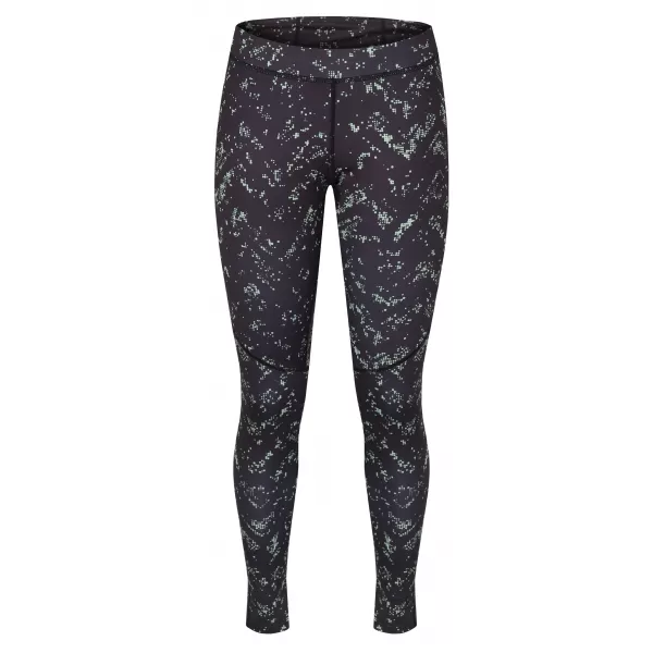  Dámske legíny HANNAH MONETY ANTHRACITE/GREEN 