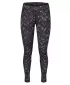 Dámske legíny HANNAH MONETY ANTHRACITE/GREEN