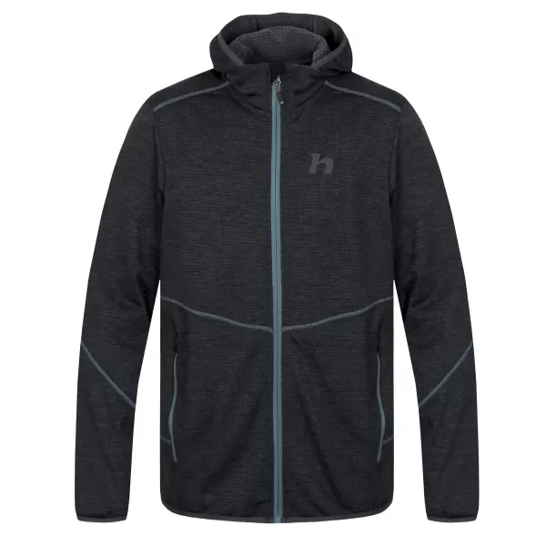  Pánska mikina HANNAH DAMAR HOODY DARK GRAY MEL 