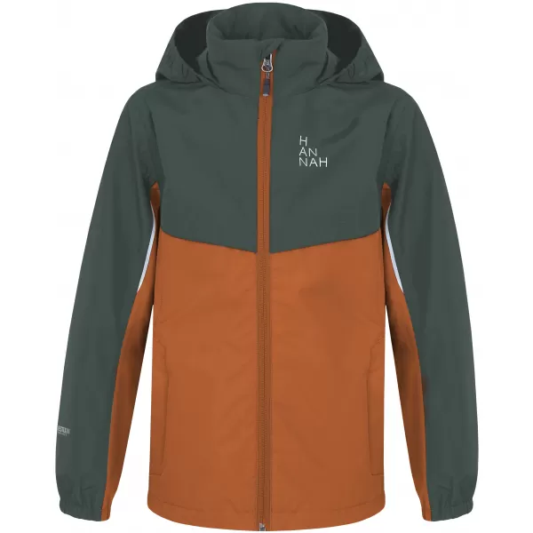  Detská bunda HANNAH BRONS JR II BALSAM GREEN/BURNT ORANGE 