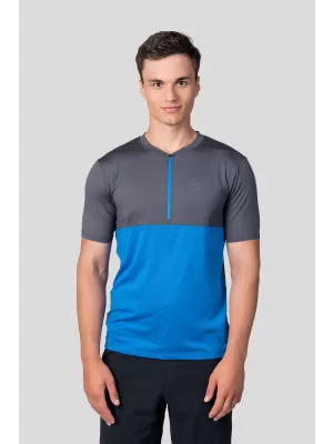 Pánske tričko HANNAH SANVI ASPHALT/FRENCH BLUE MEL